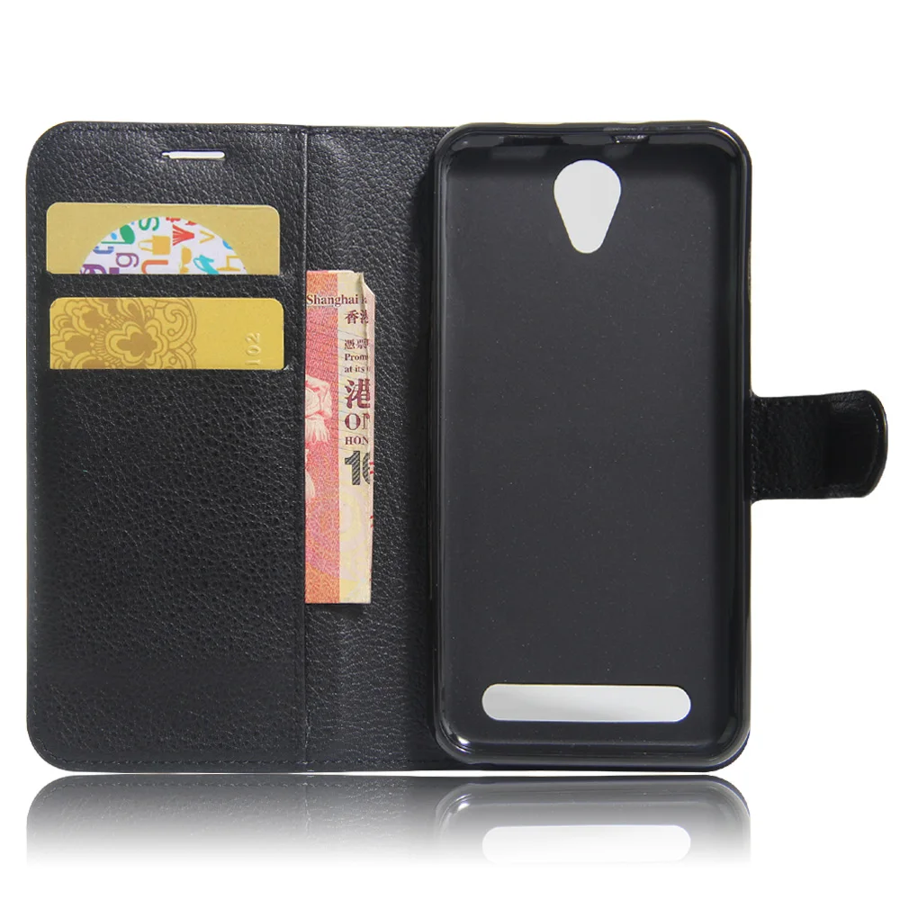 For Acer Liquid Z6 Book Style Wallet Litchi Leather Flip Case Cover Pouch With Stand card slot holder 9 color |
