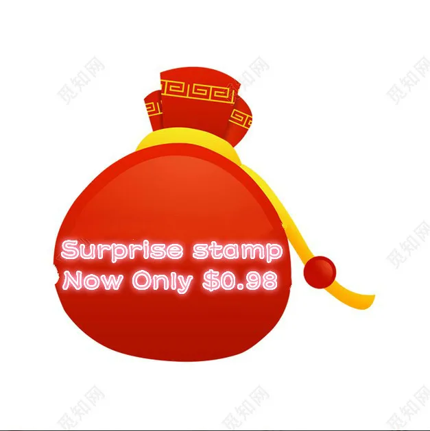 Naifumodo Clear Stamps for Scrapbooking Stempel Lucky Bag and Surprise Sellos New Card Making 2019 Carimbo | Дом и сад