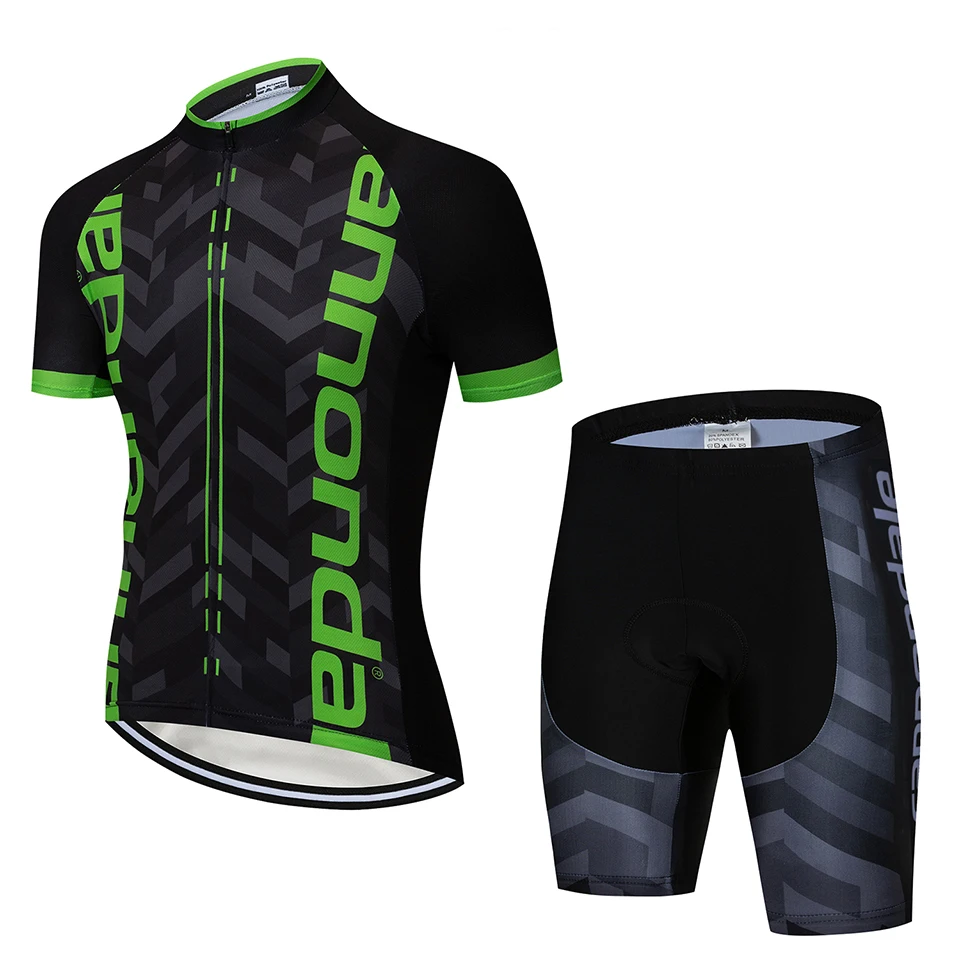 short set Pro Велоспорт Pro командная одежда 9D гелевые подушечки шорты трикотажный комплект для велоспорта Ropa Ciclismo быстросохнущие Мужские pro велосипедный майон Culotte - Цвет: short set