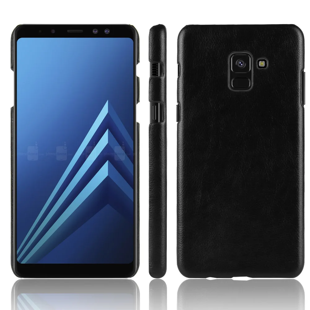 Litchi Retro Leather Case for Samsung Galaxy A8 Plus Cover Skin Shockproof Hard Shell On A7 2018 Phone Cases Fundas Bag |