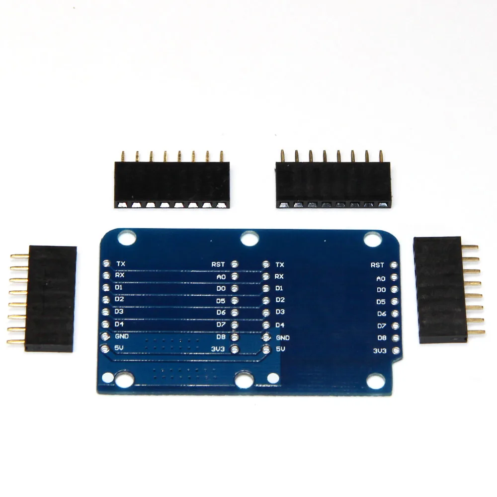 

Dual Base for D1 mini WIFI IoT development board based