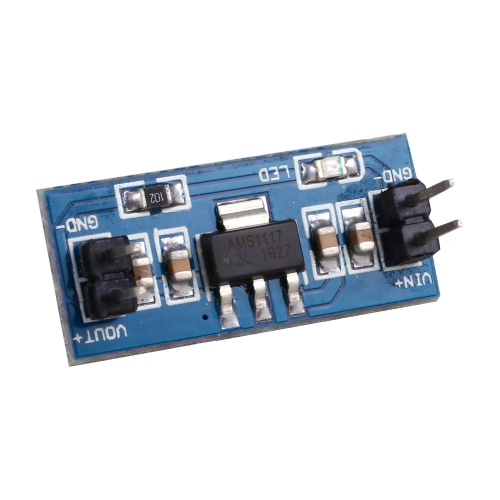 Новый 4 5 V 7V до 3 AMS1117 3.3V блок питания 3.3|Модули для умного дома| |