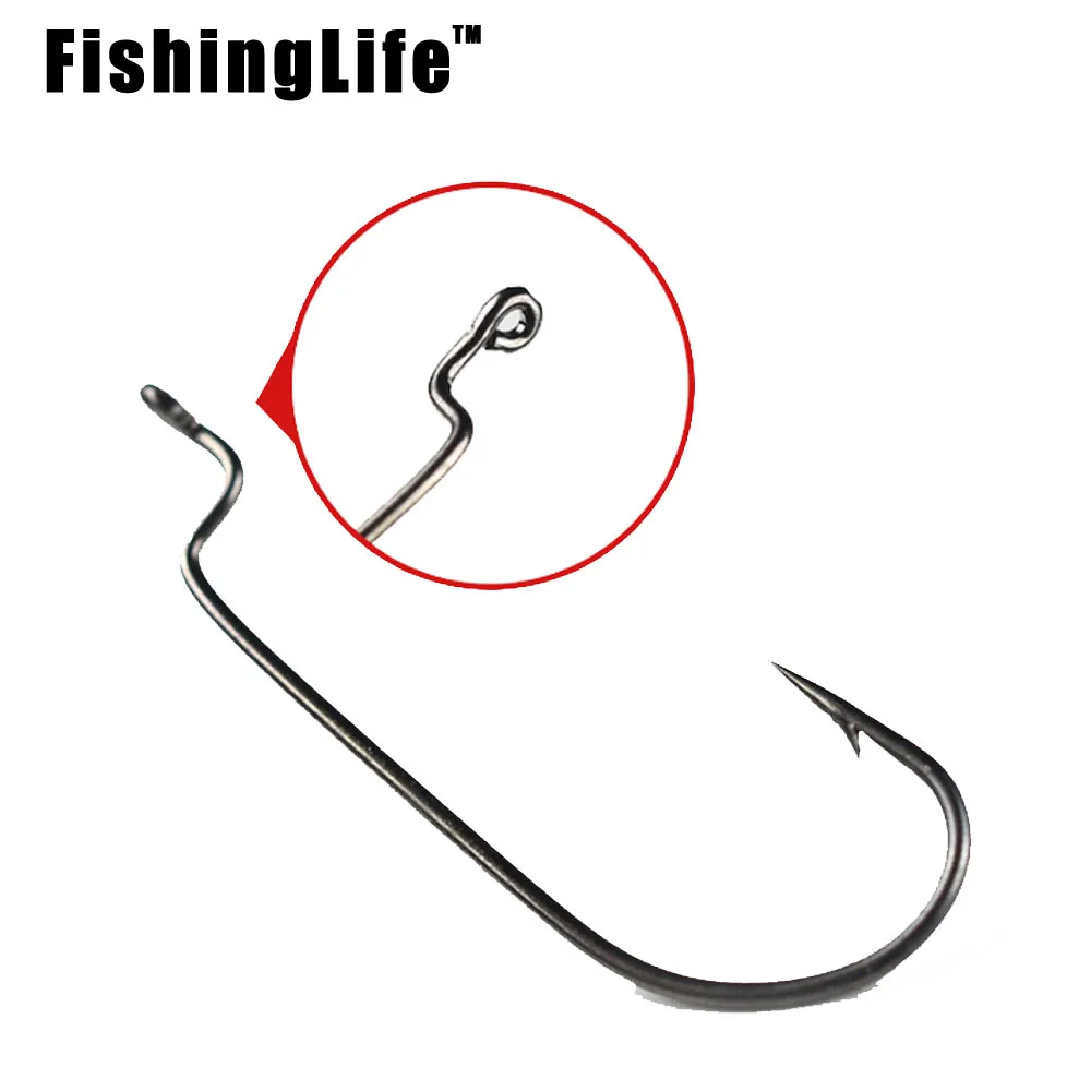 FishingLife 20 шт. рыболовные снасти мягкие насекомые высокоуглеродистые крючки с