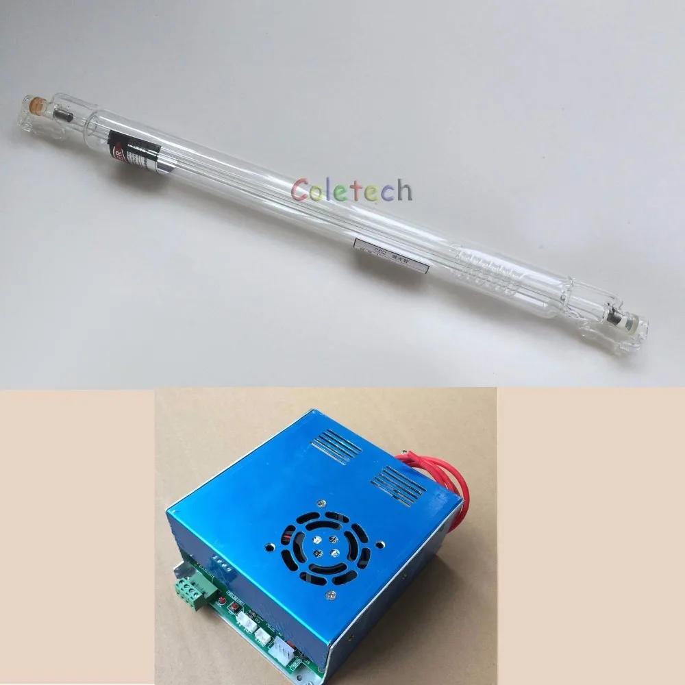 

40W CO2 Laser Tube 80cm + Power Supply Engraver Cutter Factory seller