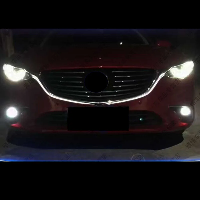 Для MAZDA 6 ATENZA 2017 светодиодный дневные ходовые огни для Mazda Решетка Светодиодный