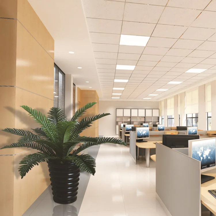 Искусственные растения 70 см Подсолнух папоротник листья cycad бонсай мини дерево