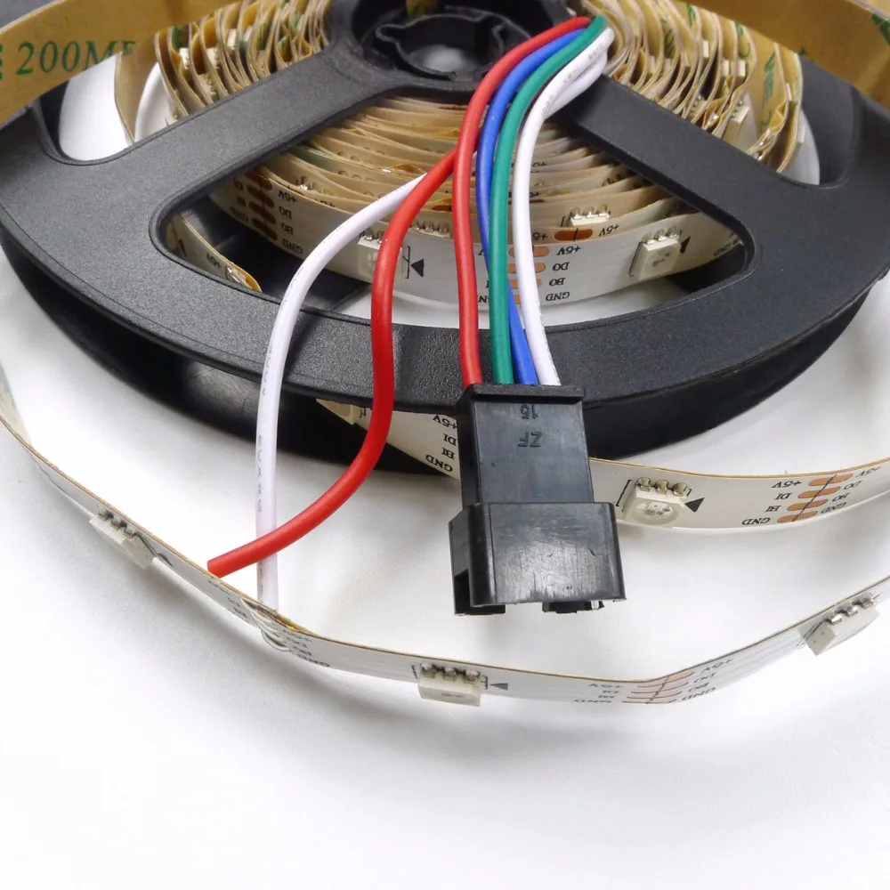 Индивидуальная адресная Светодиодная лента WS2813 30 светодиодный одов/м 5 В 5050 RGB не