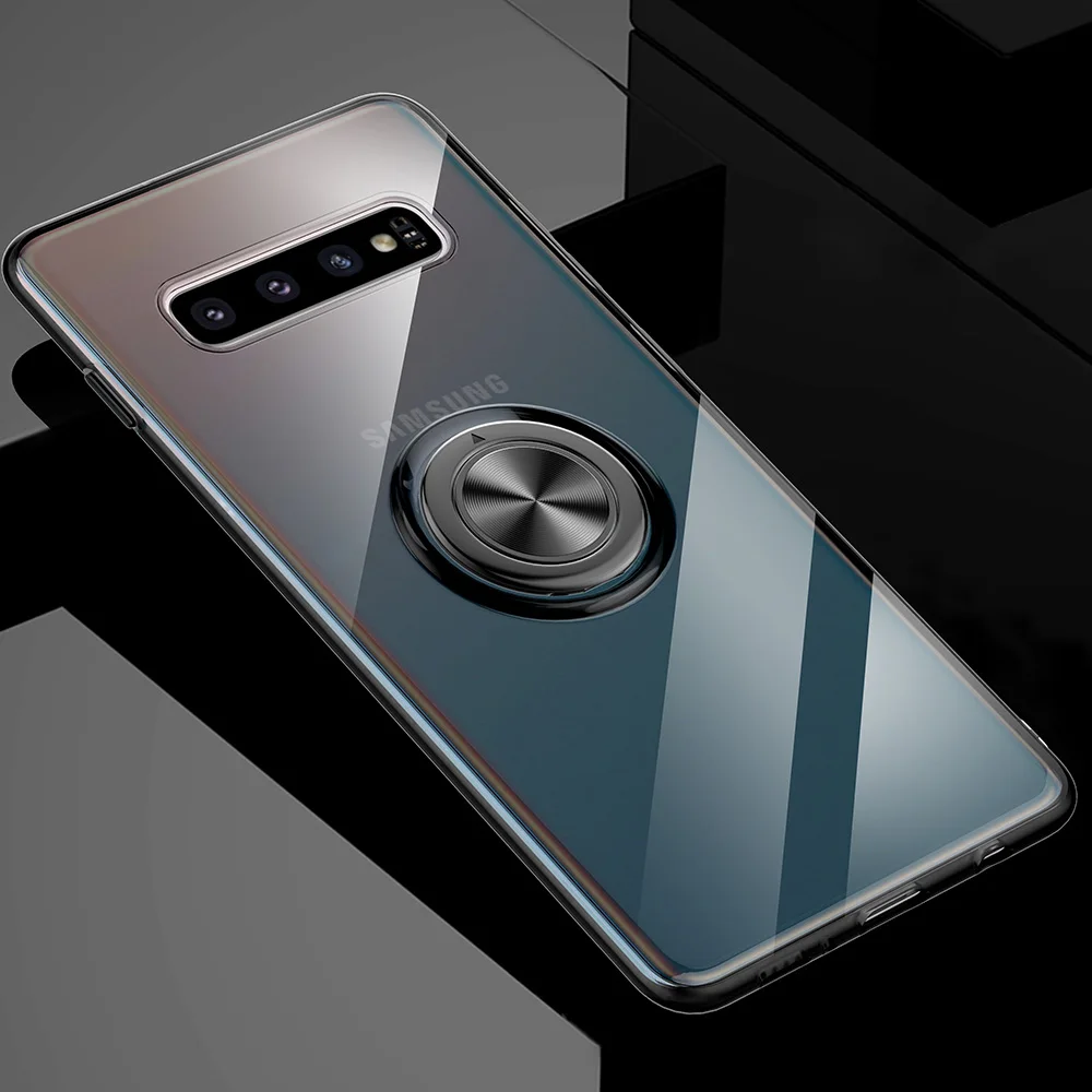 Прозрачный чехол для телефона на магните чехол Чехол для samsung Galaxy S10 5G S9 S8 плюс S10E Note 9 8 A9 M20 M30 чехол из мягкого ТПУ с адсорбции чехол