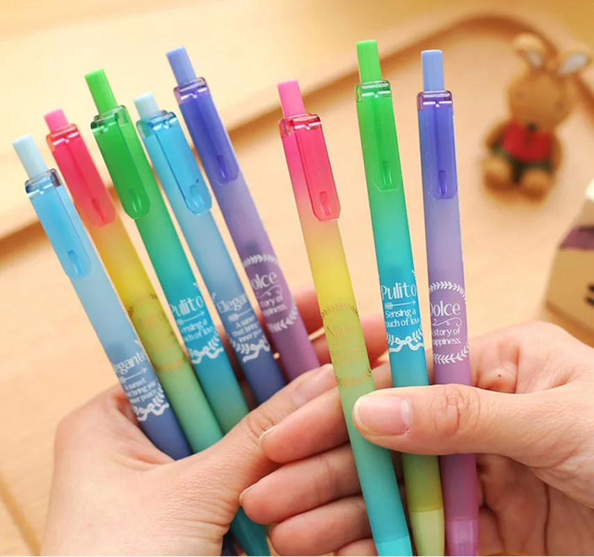 4 шт. Корейская креативная гелевая чернильная ручка серии dolce&dream Color Sky Star Galaxy