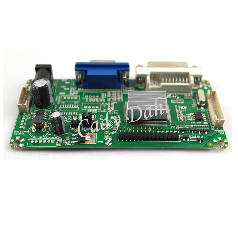 Новый VGA DVI LVDS 30 Шпильки Мониторы драйвера платы контроллера модуля DIY Kit для Raspberry