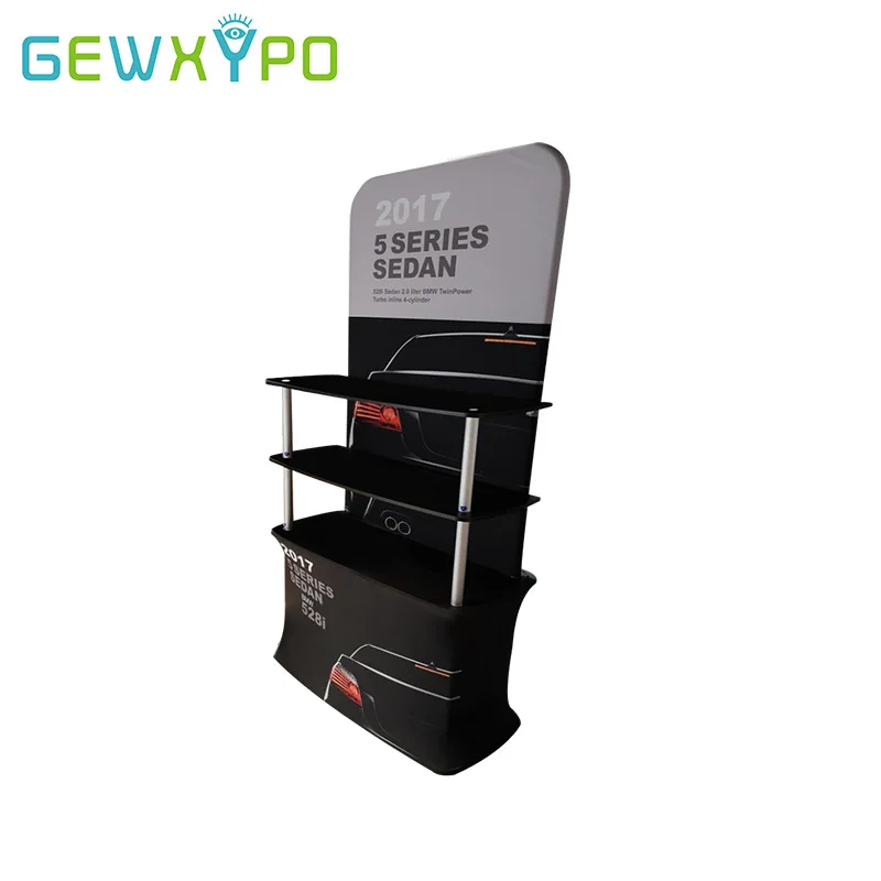 Разрешение для стенда Экспо Высококачественная Натяжная ткань выдвижная