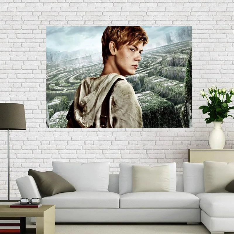 Новое поступление на заказ лабиринт бегун холст постер для домашнего декора