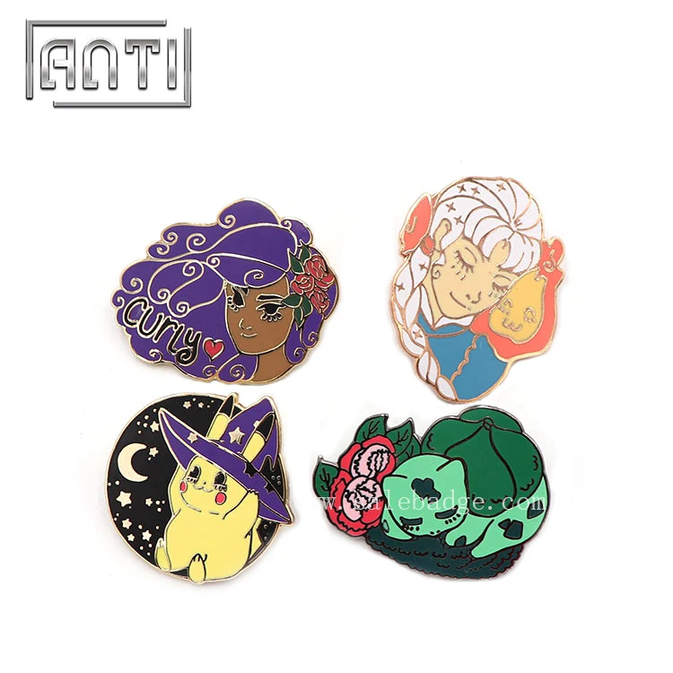 Индивидуальная булавка для лацкана с ее ребенком Высококачественный жесткий