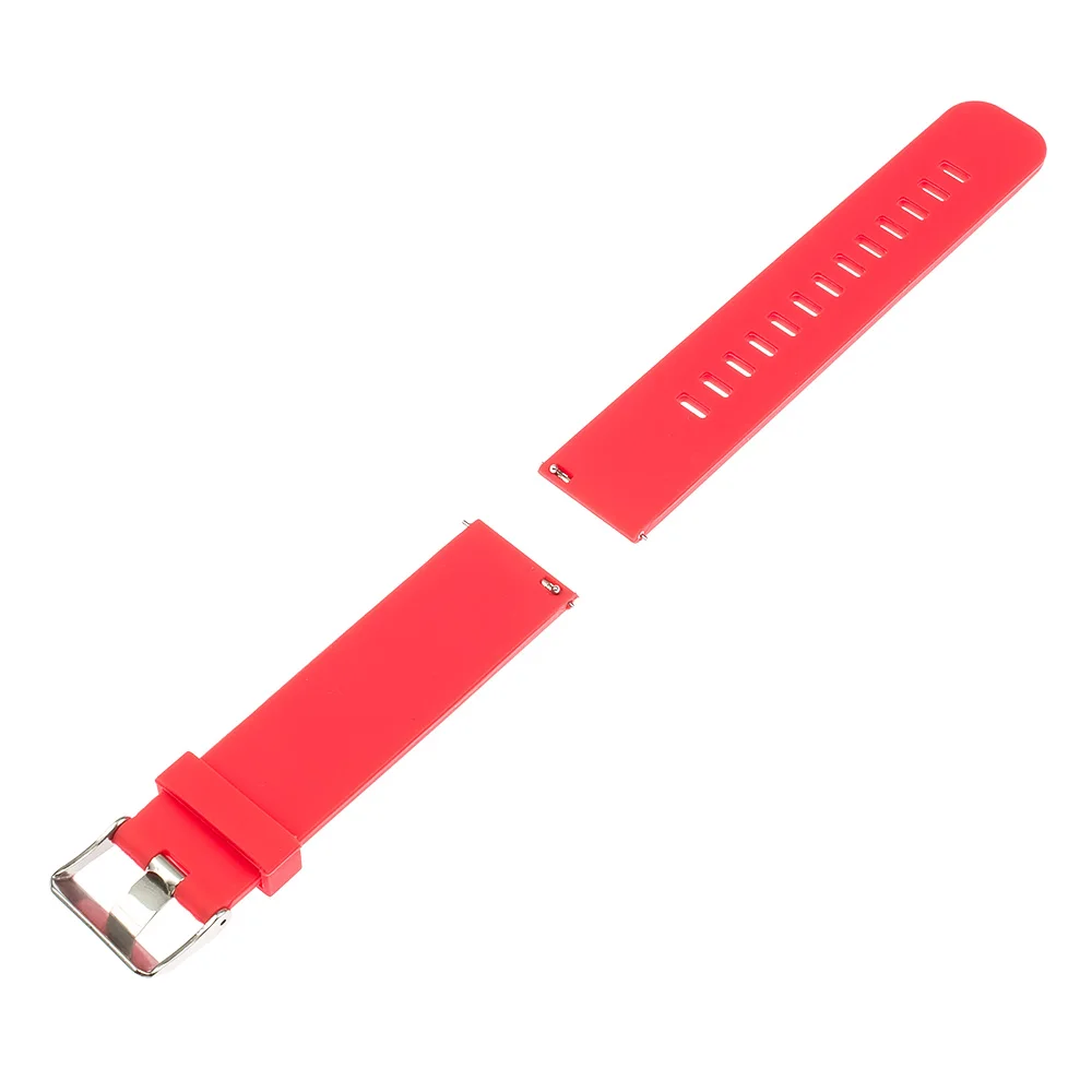 20 мм 22 быстросъемный резиновый ремешок для часов Amazfit Huami Xiaomi Bip BIT PACE Lite