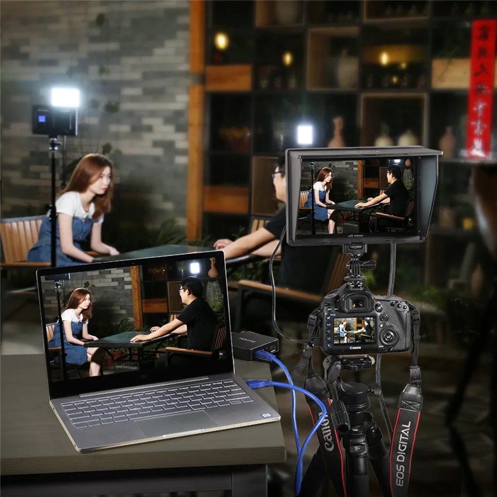 Viltrox DC-90 HD 8,9 ''1920x1200 пикселей ЖК HDMI AV вход 4K камера видео монитор дисплей для Canon Nikon Olympus DSLR BMPCC