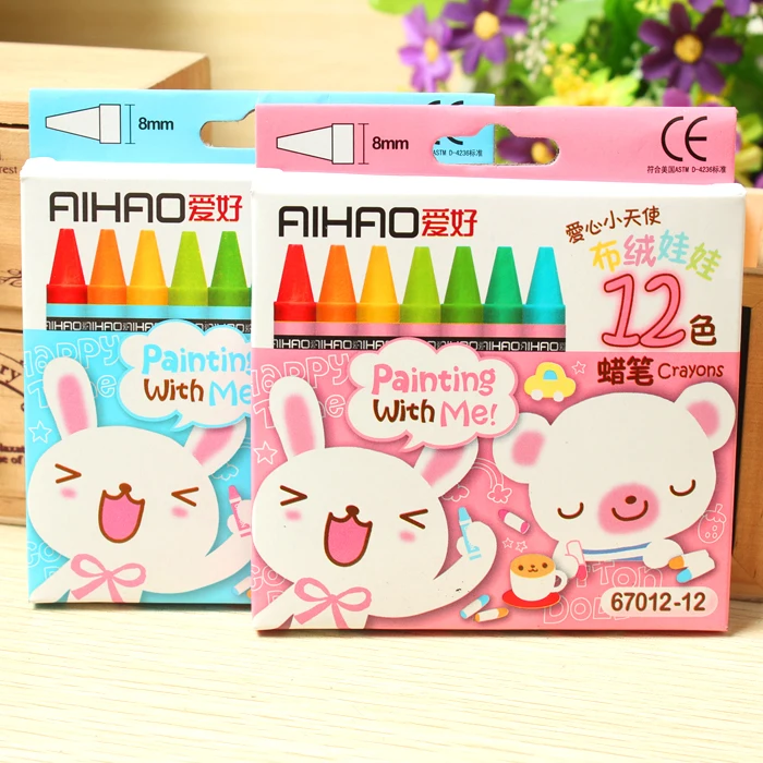 Милые карандаши для детей Пастельная упаковка разноцветный подарок