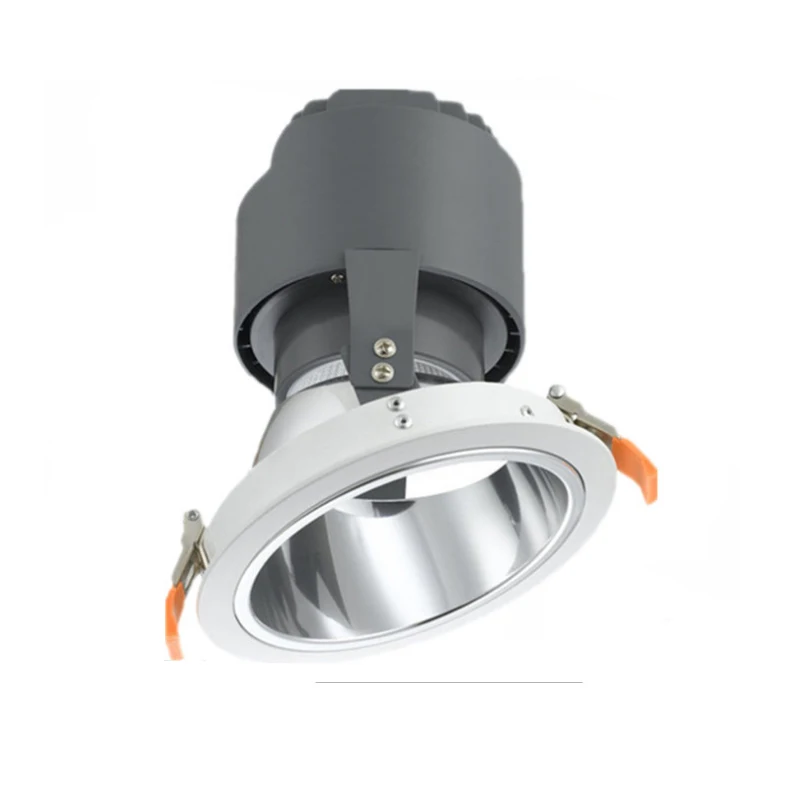 

No Glare Small Bean 20W 25W 35W 40W High Ceiling Hotel LED Adjustable Downlight