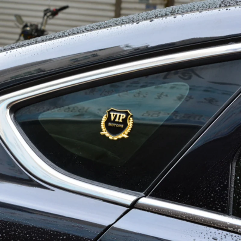 2 шт. автомобильные наклейки эмблема двигателя значок VIP наклейка для Geely Vision SC7 MK CK
