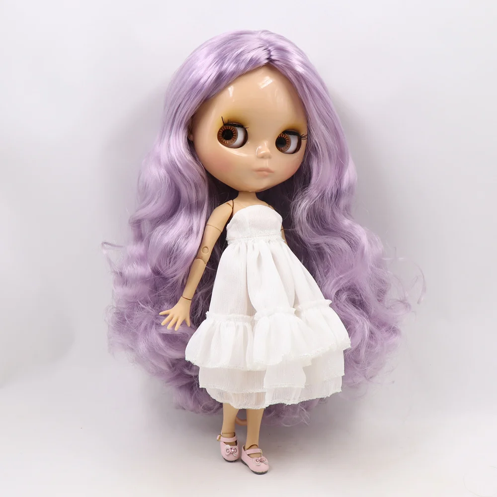Шарнирная кукла Blyth для женщин ICY DBS натуральные кудри с боковой бахромой | Игрушки