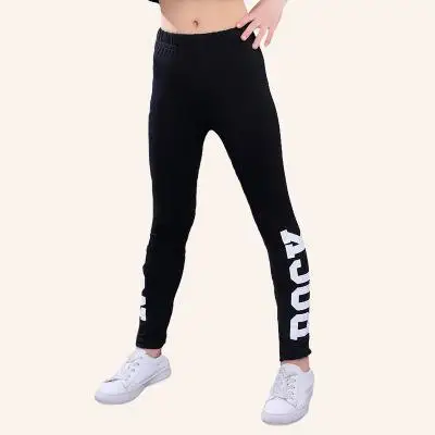 Legging Only Детские топы на бретелях с надписью, леггинсы, комплект из двух предметов для девочек, летняя стильная одежда в стиле хип-хоп для девочек-подростков, 10, 12, 14, 16, 18 лет - Цвет: Legging Only