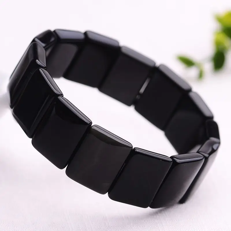 SI BIN Stone needle bracelets/bian shi hand row/Health bracelet/Fatigue /men and women gifts high quality 18*14mm free ship | Красота и