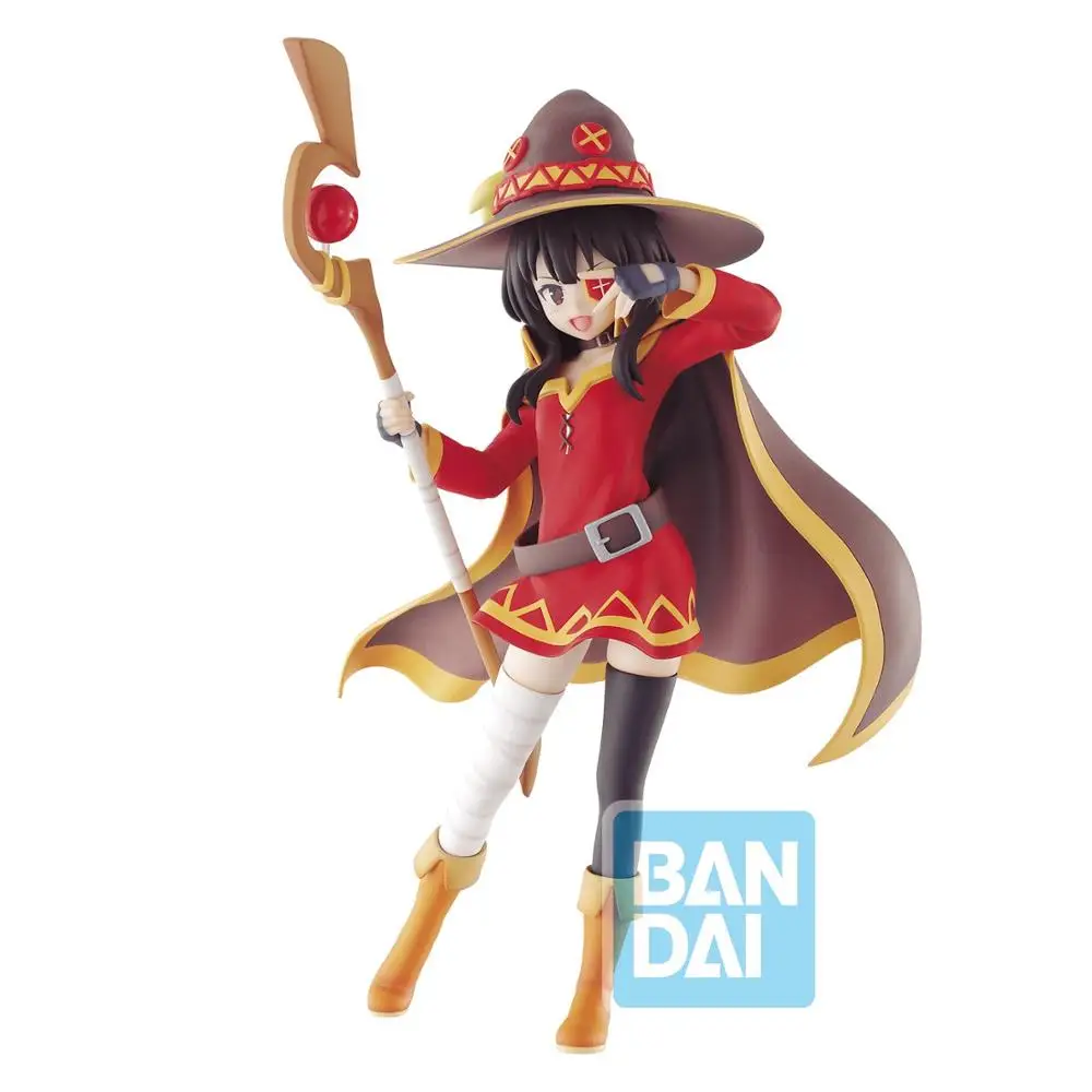 Megumin Tronzo Banpresto аниме KonoSuba Божье благословение на этом чудесном мире Megumin ПВХ фигурка модель куклы игрушки подарки - Цвет: Megumin