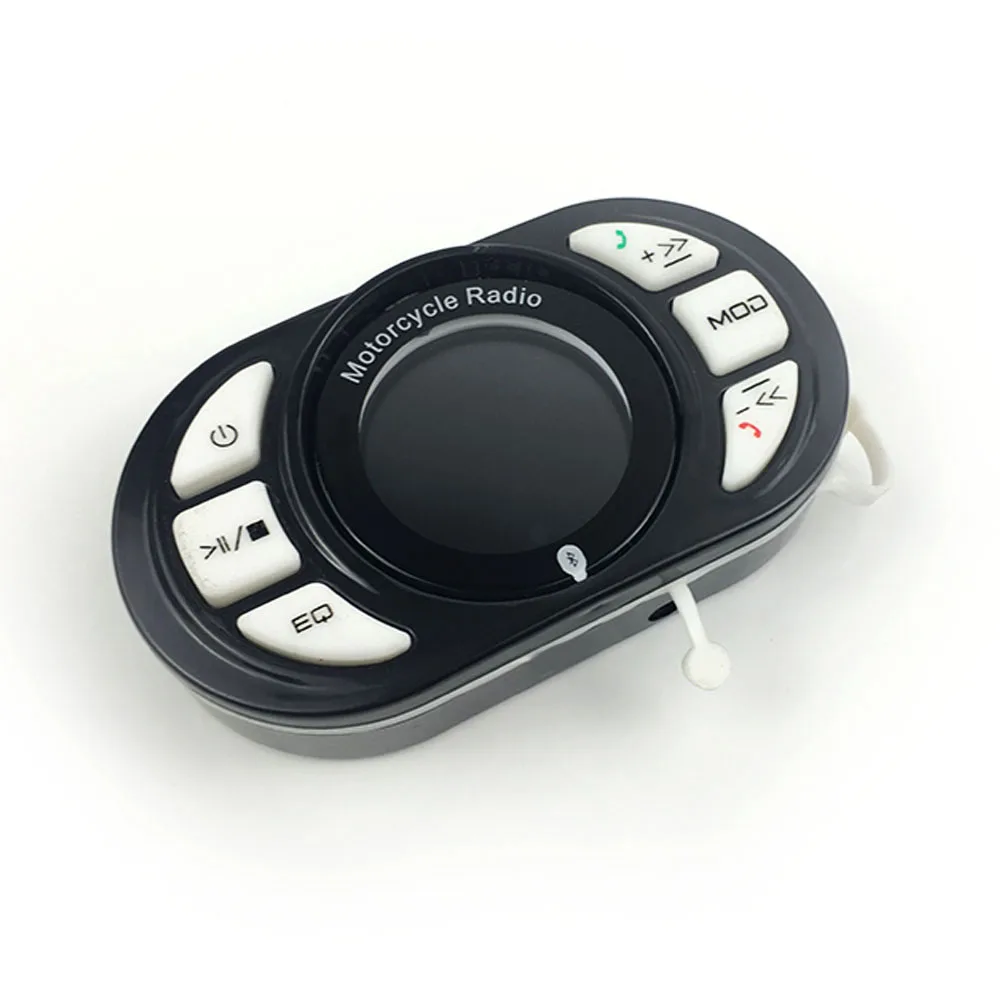 Мотоцикл Bluetooth Mp3 музыкальный плеер сигнализация аудио радио звуковая система