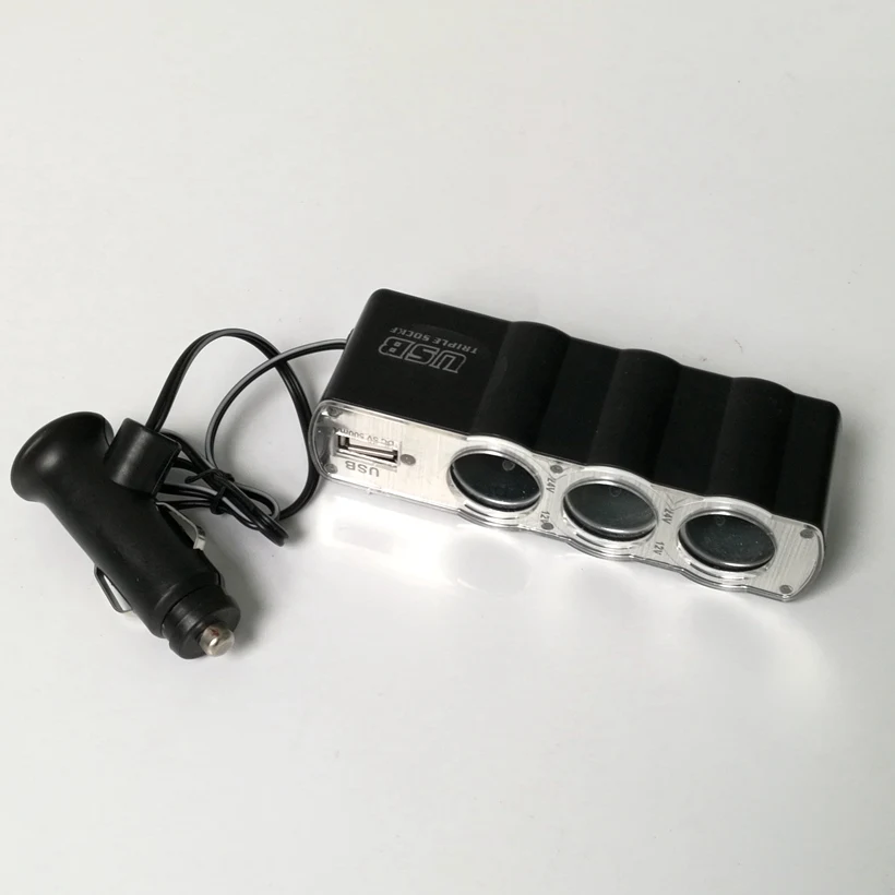 Необычный автомобильный прикуриватель LMoDri разветвитель питания с разъемами USB