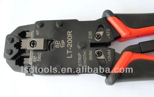 Сетевой модульный обжимной инструмент для кабеля Rj45 Rj11 Rj12 10p/8p 8c/6p/4p|modular crimping