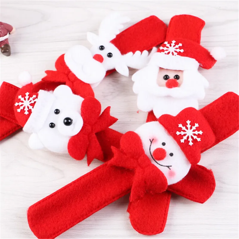 4 шт. рождественские украшения круглые Искусственный Санта Клаус снеговик олень