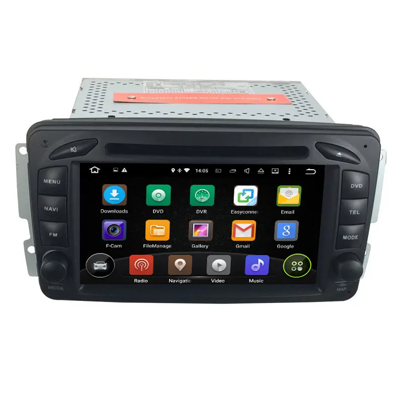 HD Android 9 0 OS 7 дюймовый автомобильный DVD плеер для