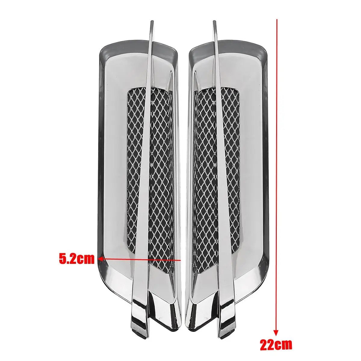Пара автомобильных наклеек внешняя сторона вентиляционного отверстия для