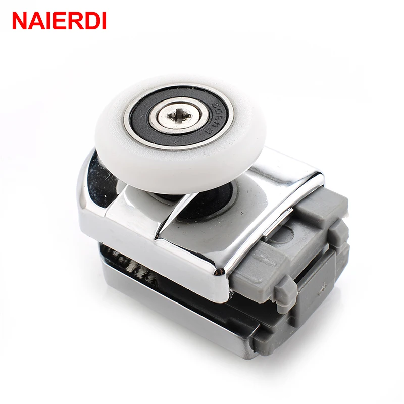 NAIERDI резиновые колеса для душа латунные блоки из нержавеющей стали замена