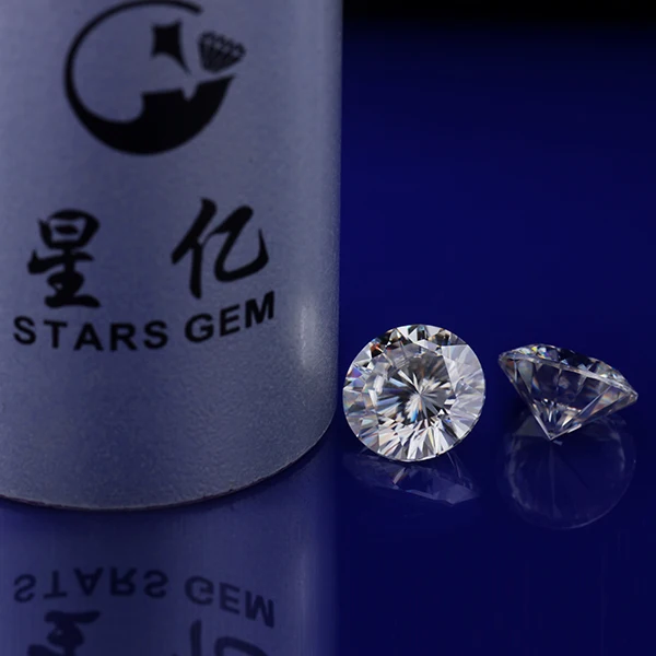 Камни с муассанитом для изготовления ювелирных изделий незакрепленные