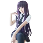 Парик для косплея HSIU Ririchiyo Shirakii Inu x Boku SS, парики для костюма, парики для Хэллоуина, бесплатная доставка, новинка, высокое качество