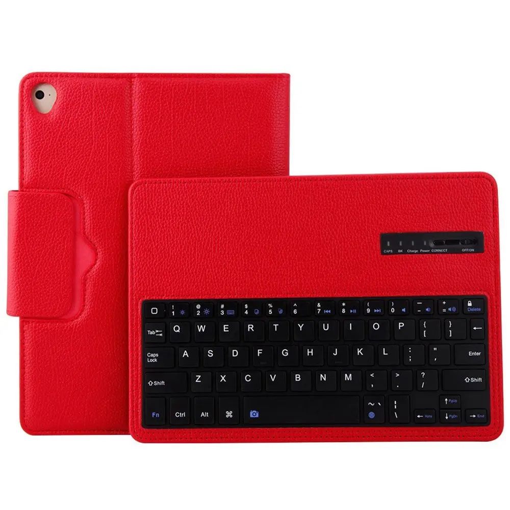 Чехол для iPad 9 7 Air 2 складной чехол из искусственной кожи со съемной Bluetooth