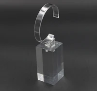 5pcslot jewelry organizer stand clear c watch showing rack acrylic jewellery display block holder