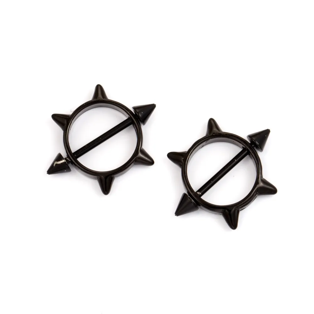 Бесплатная доставка комплект одежды из 2 предметов Черный Серебряный пирсинг