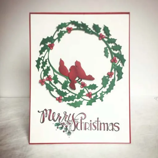 Металлические Вырубные штампы AddyCraft вырезанные венок скрапбукинг бумажный нож