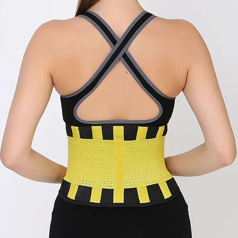 Горячий регулируемый бандаж поясничная нижняя часть спины поясная поддержка