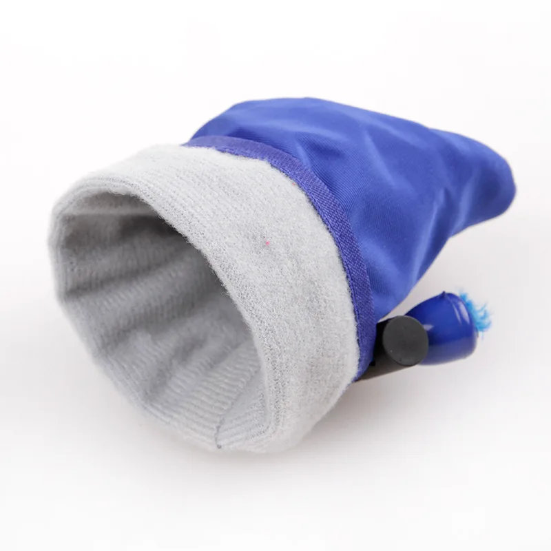 HORBONPY Pet Dog Shoes Autumn Winter Super Warm Dog's soft rain Boots Cotton Anti Slip for Small Product Waterproof | Дом и сад