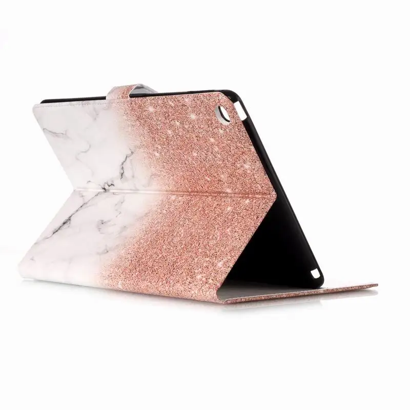 Роскошный дизайнерский чехол для Apple ipad 6 air 2, чехол для девочек из искусственной кожи с мрамором, подставка для книг, защитный чехол для планшета для ipad 6 air2