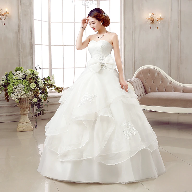 Vestido de boda de tul con escote de Organza y mariposa, elegante, envío gratuito