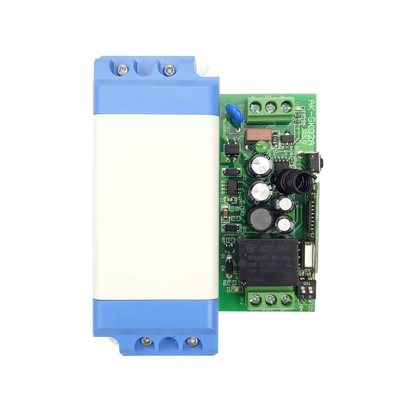 AC 85V 110V 220V 240V RF Wireless Switch Relay Receiver Remote Controllers For Light switch With White Waterproof Transmitter |