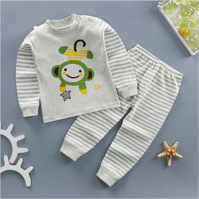 Alisenna/комплекты для малышей Осенние комплекты одежды маленьких мальчиков