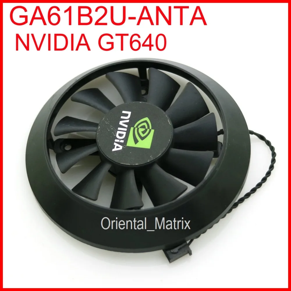 Бесплатная доставка GA61B2U ANTA 12В 0.30A 78 мм 34*34*34*34 для NVIDIA GT640 графика/Видеокарта кулер