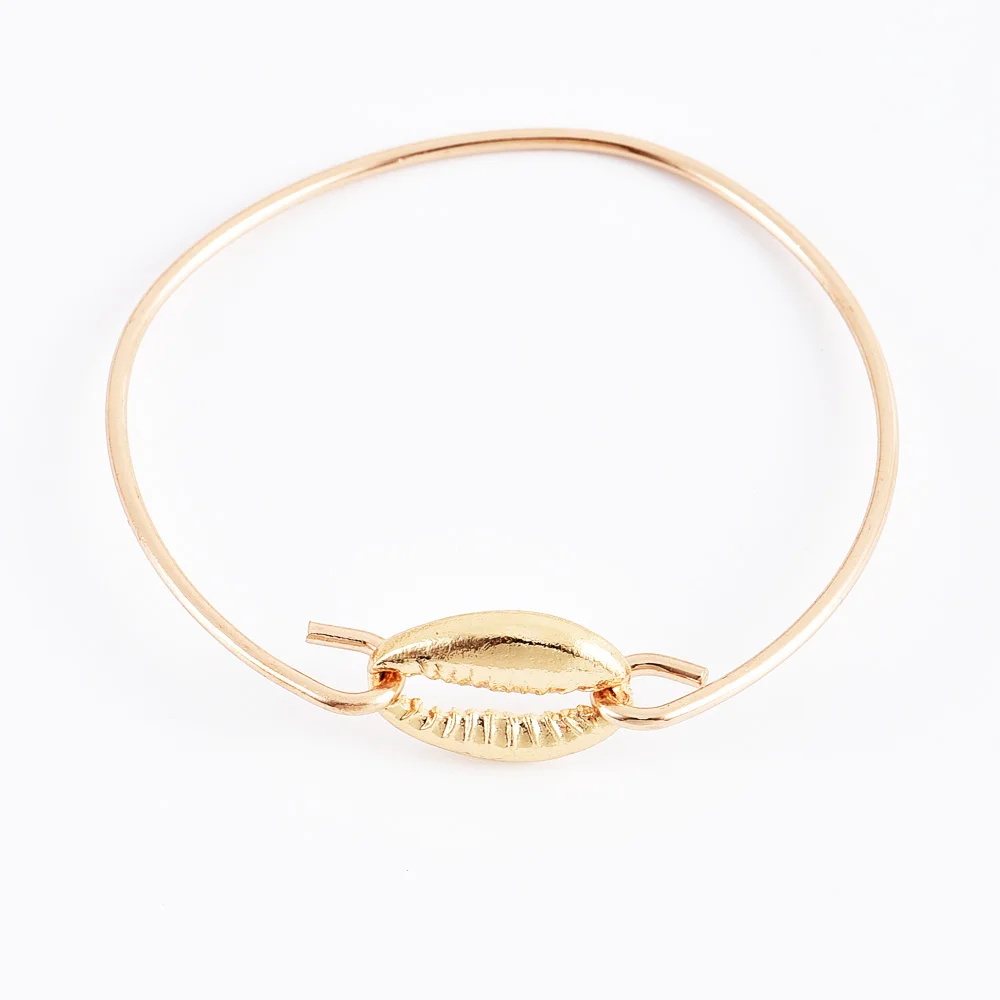 5 шт./компл. богемные браслеты личности драгоценный камень Лунная ракушка