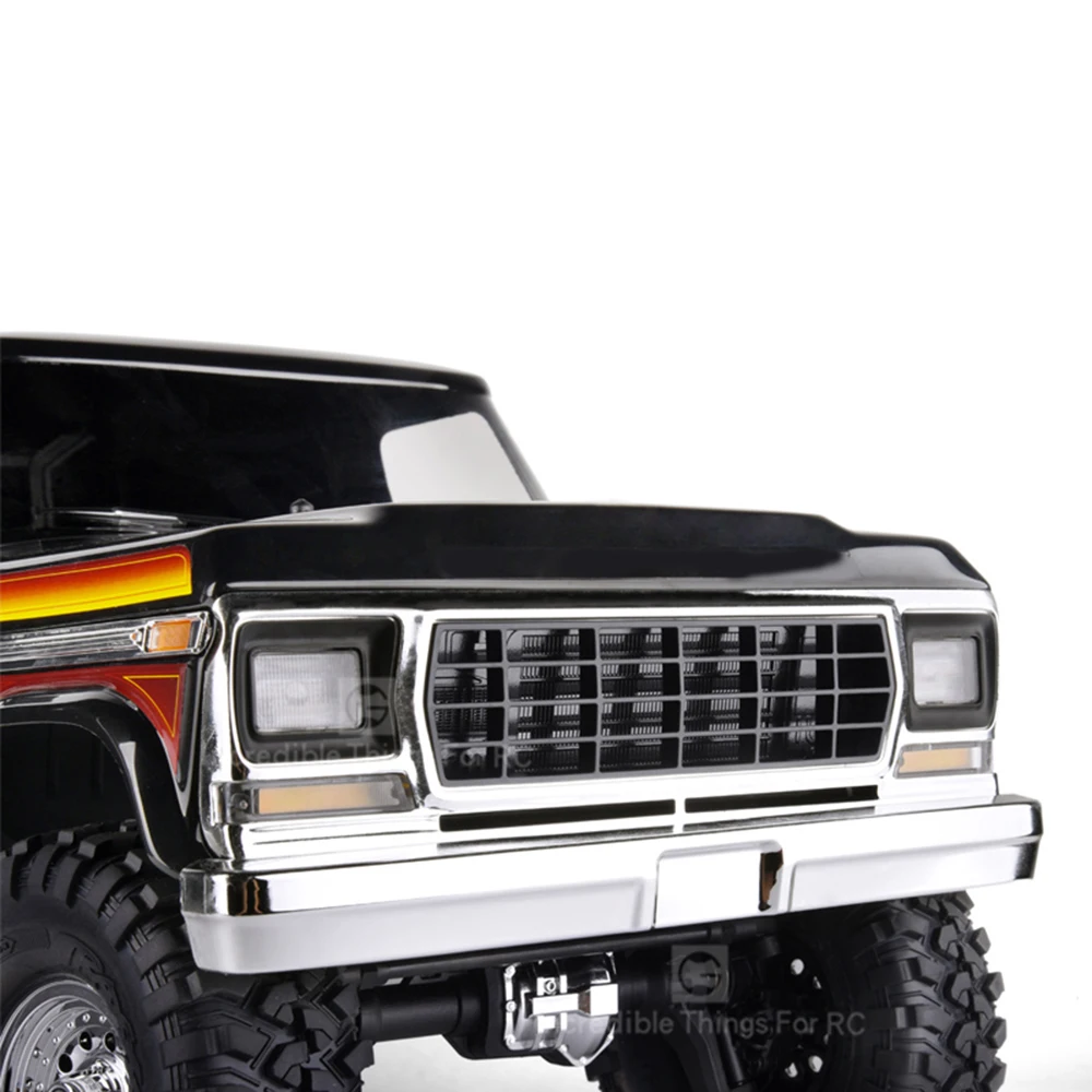 Металлическая впускная решетка INJORA крышка для 1/10 RC Crawler TRAXXAS TRX4 Bronco 82046 4|Детали и