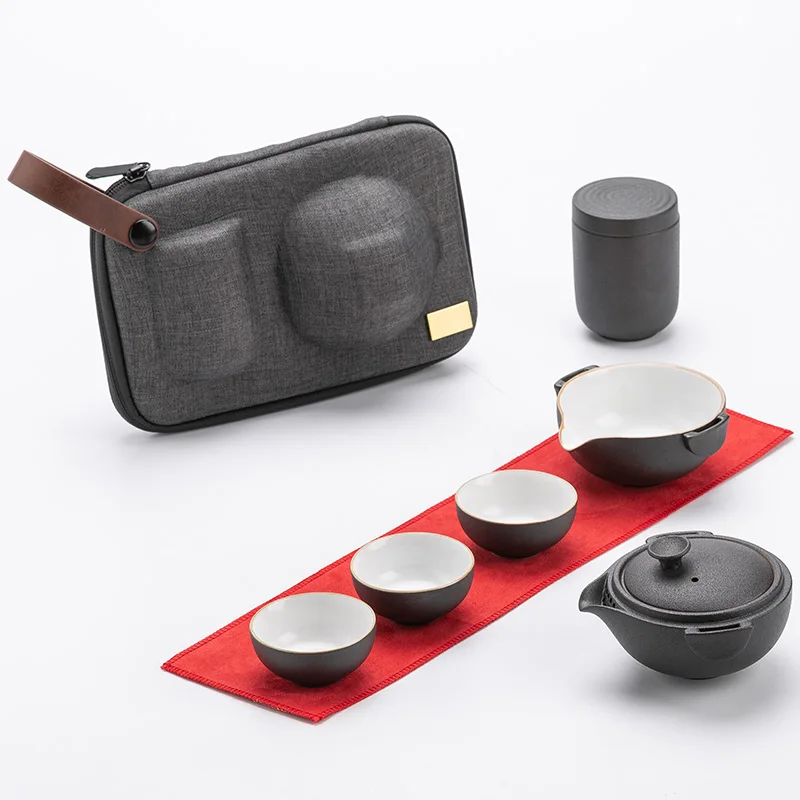 Керамический чайник TANGPIN чайные наборы gaiwan портативный дорожный чайный