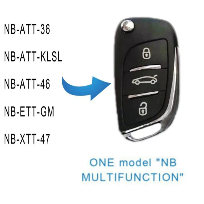 KD Remote One Model NB Многофункциональный 3 кнопки дистанционного ключа ATT 36 KLSL 46 STT GM XTT 47